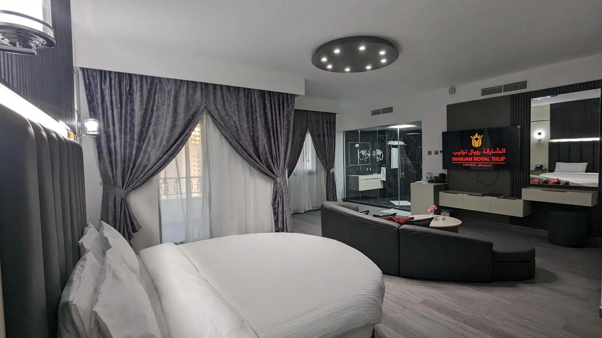 Appart hôtel Sharjah Royal Tulip Hotel Apartments توليب رويال الشارقة